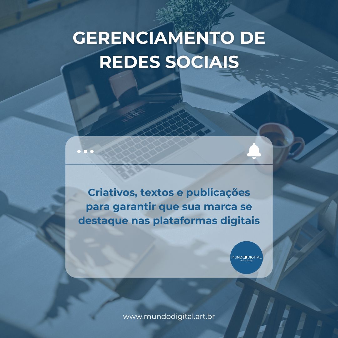 gerenciamento de redes sociais