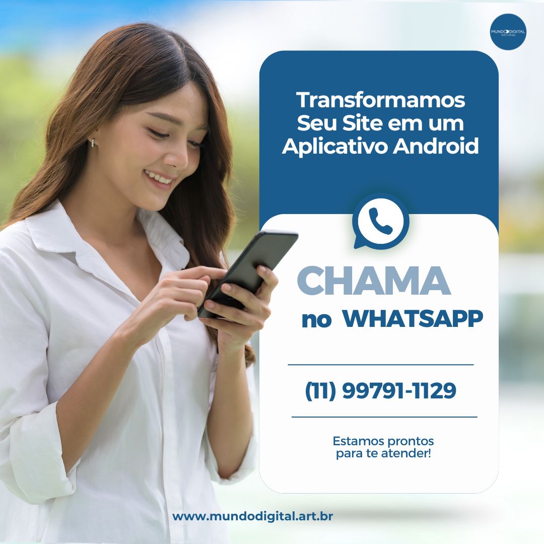 Transformamos Seu Site em um APP