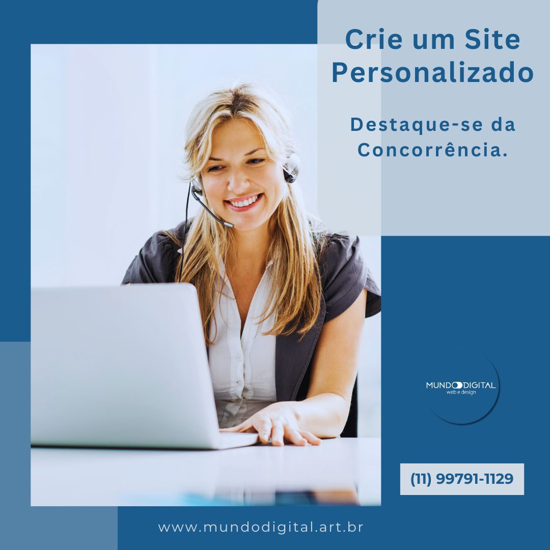 Crie um Site Personalizado