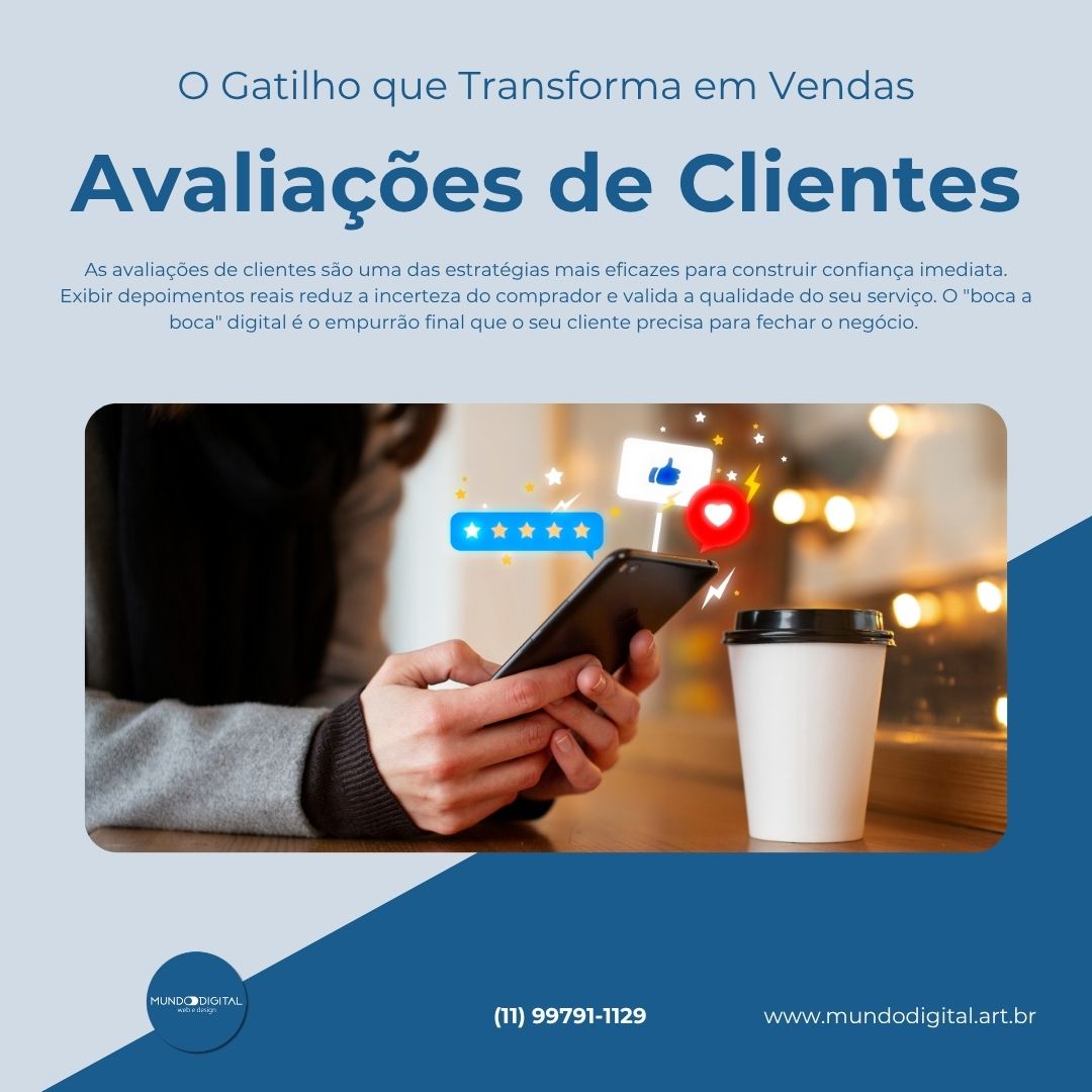 Avaliacoes de Clientes