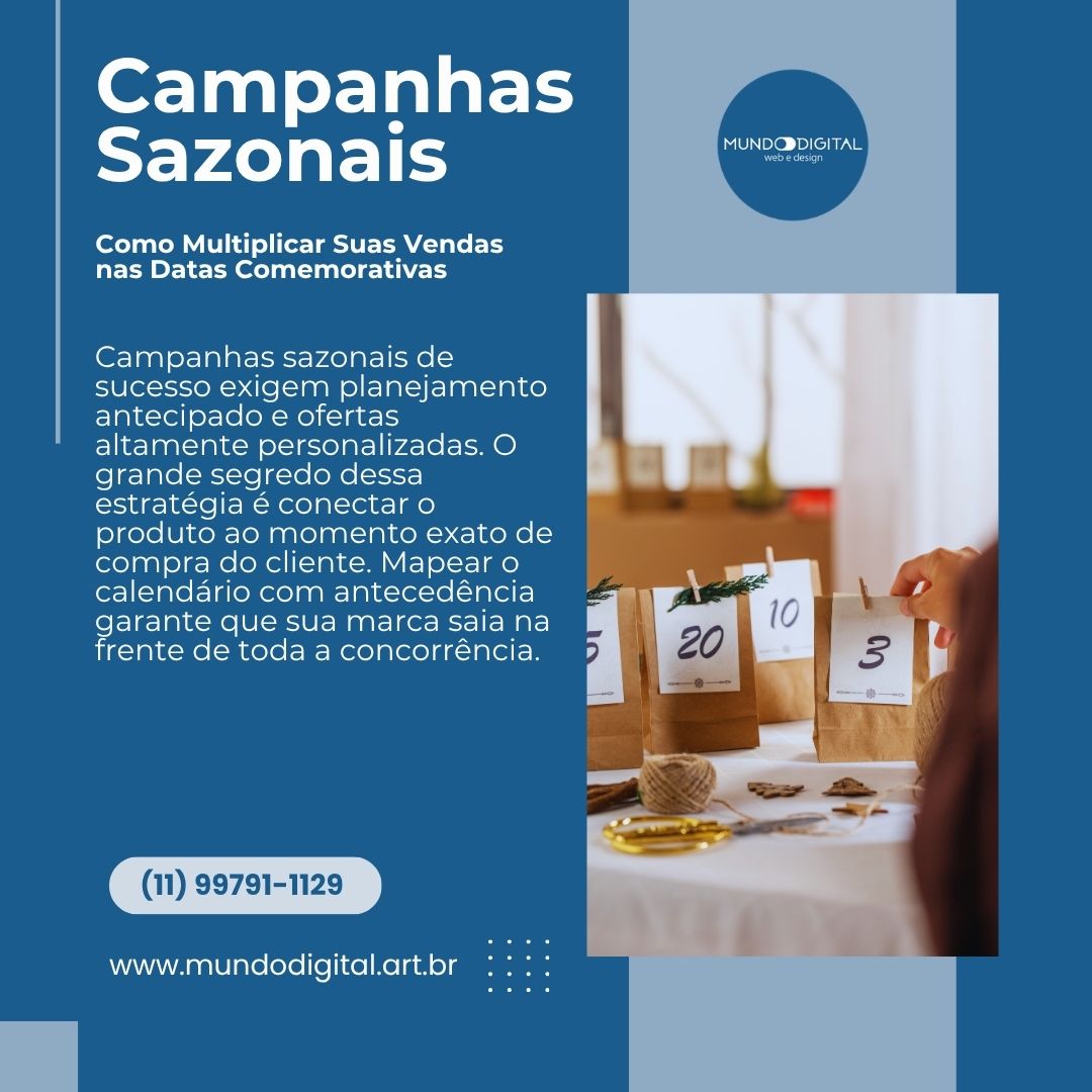 campanhas sazonais